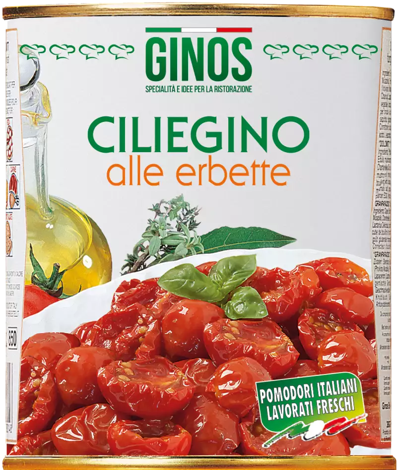 "CILIEGINO" - Mitades de tomates cherry semisecos