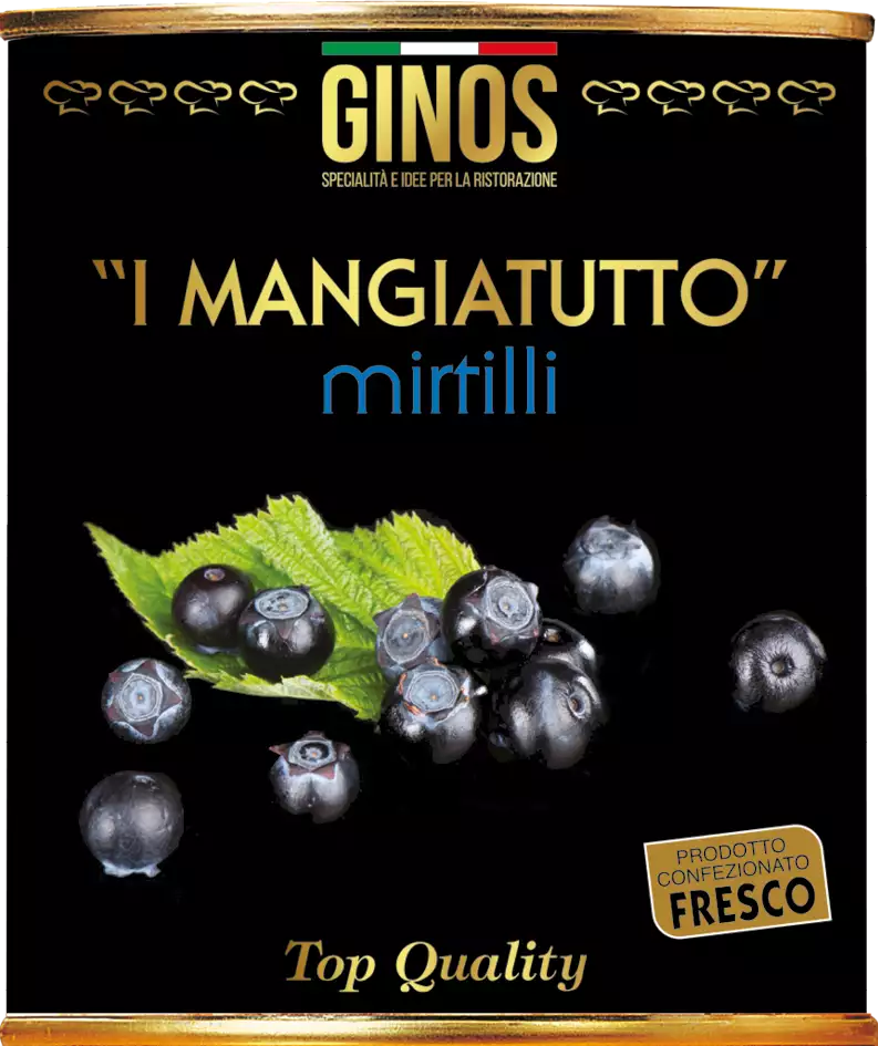 "I MANGIATUTTO" - Blueberries in syrup