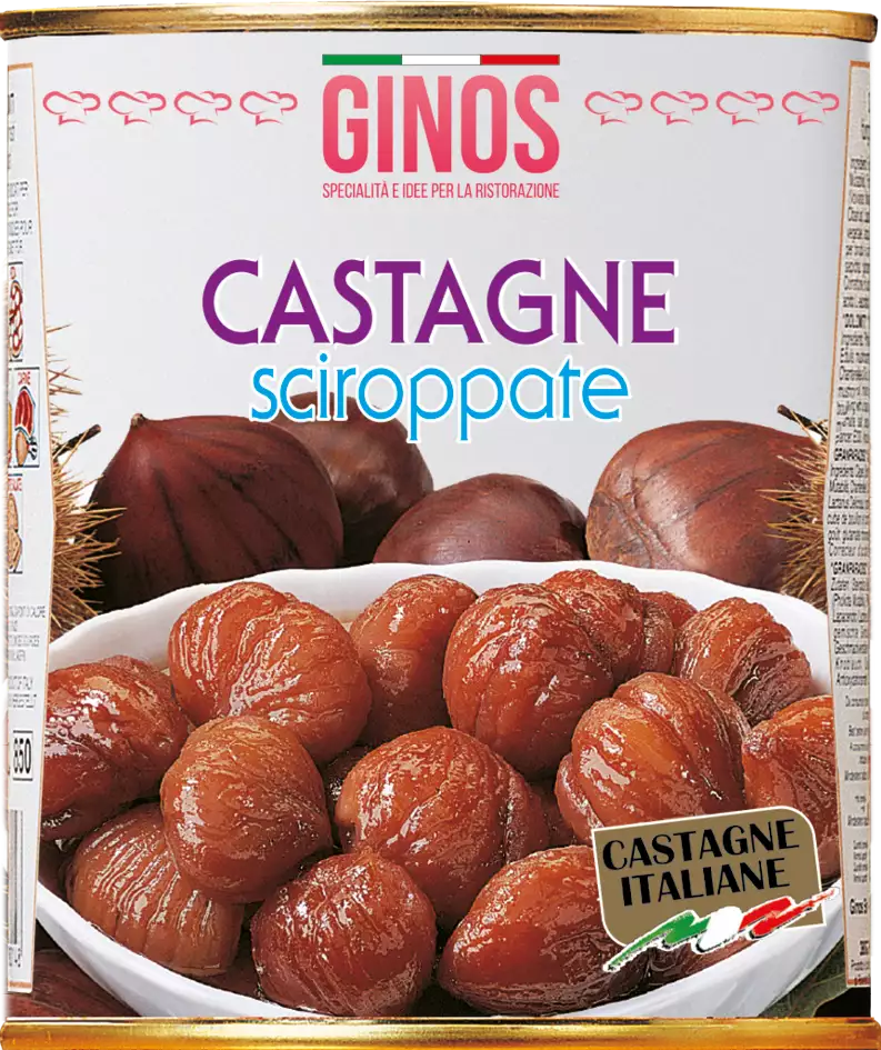 CHESTNUTS in syrup