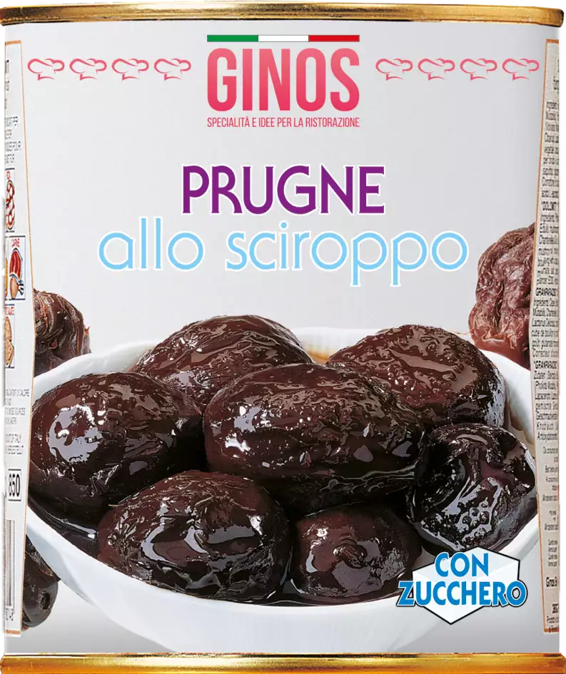 PRUNES in syrup