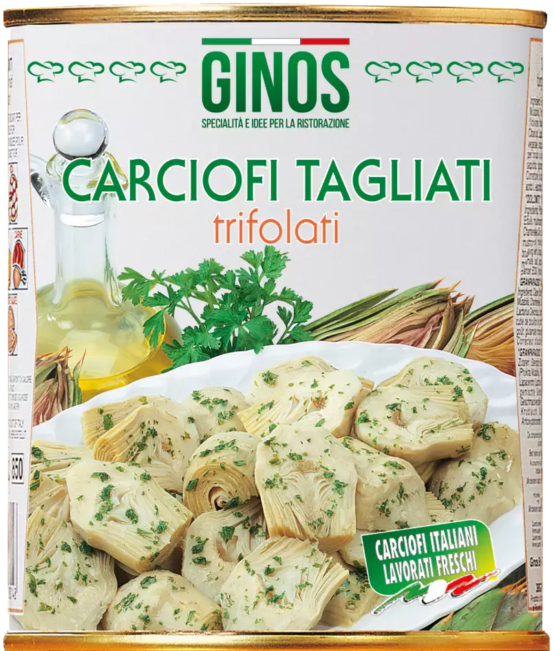 CARCIOFI TAGLIATI trifolati