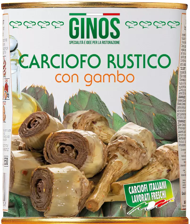 CARCIOFO RUSTICO con gambo