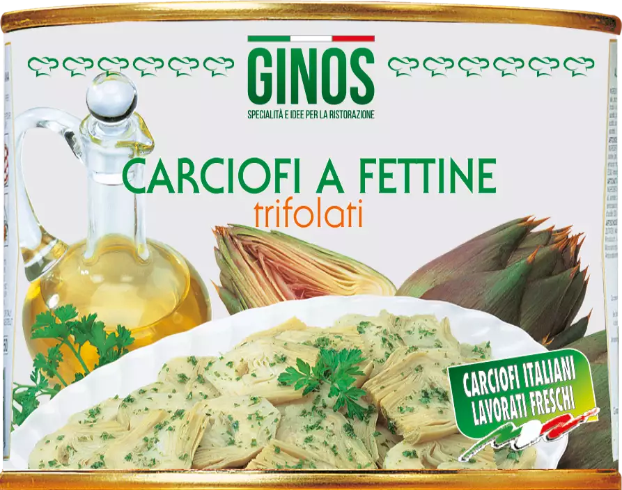 CARCIOFI A FETTINE trifolati