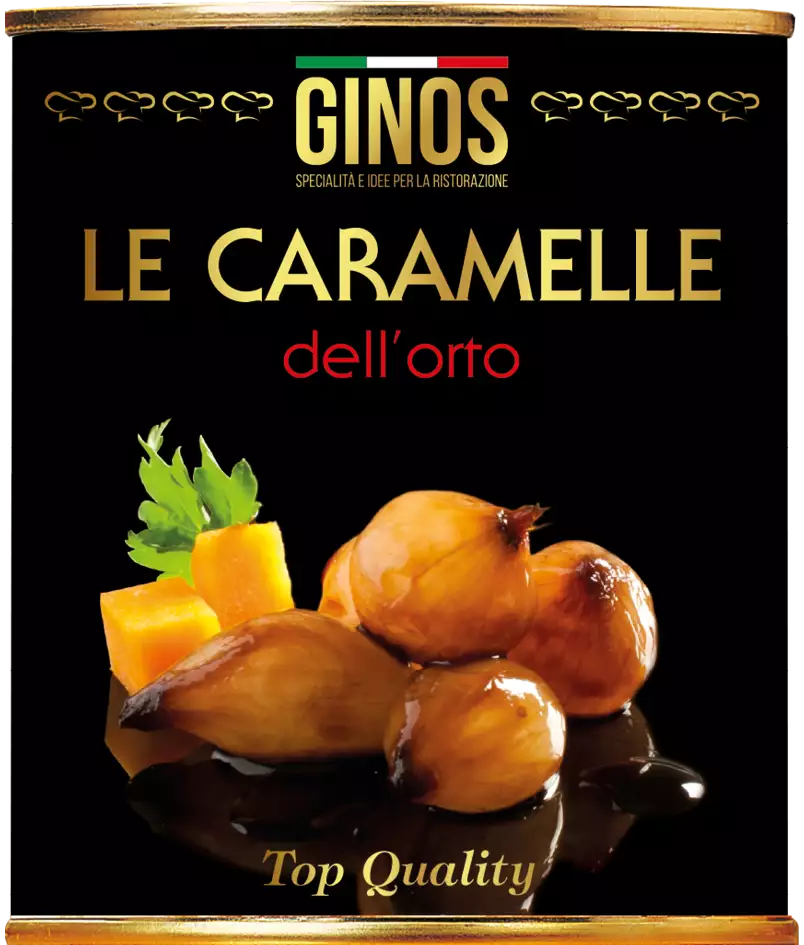 "CARAMELLE DELL'ORTO" - Cebollitas mignon en crema de vinagre balsámico de Modena