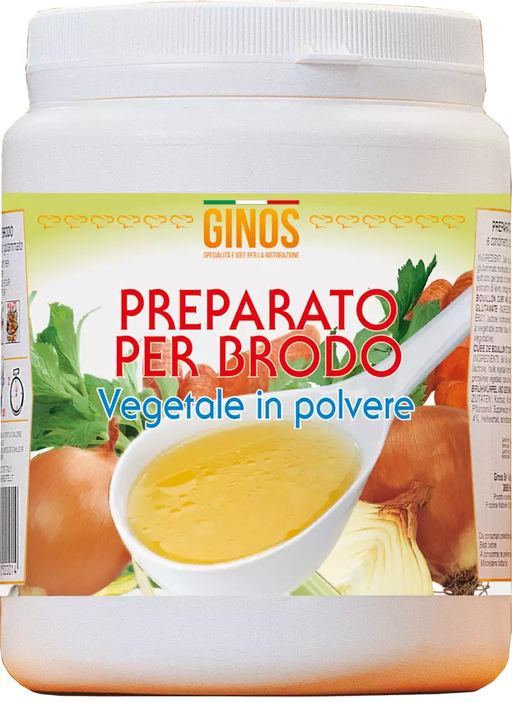 PREPARATO in polvere per brodo vegetale