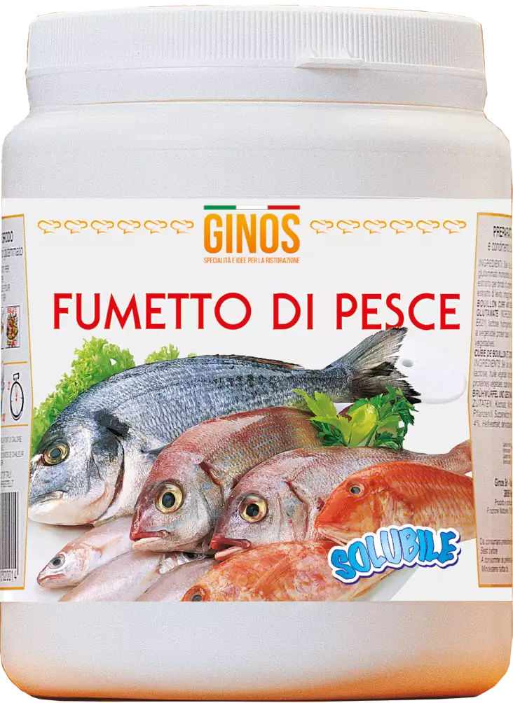 FISH powder preparation for broth