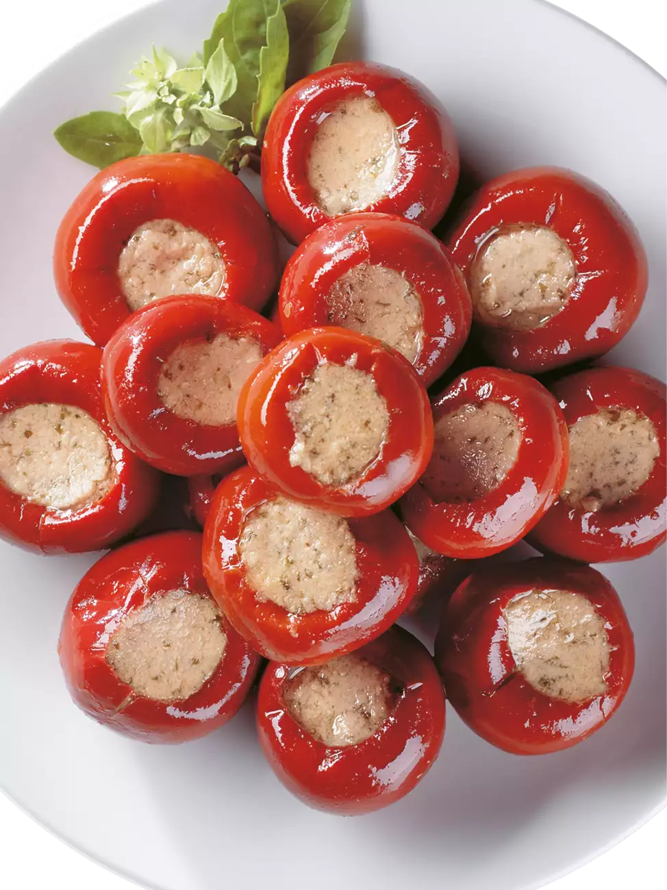 PIMIENTOS CHERRY con paté de atún