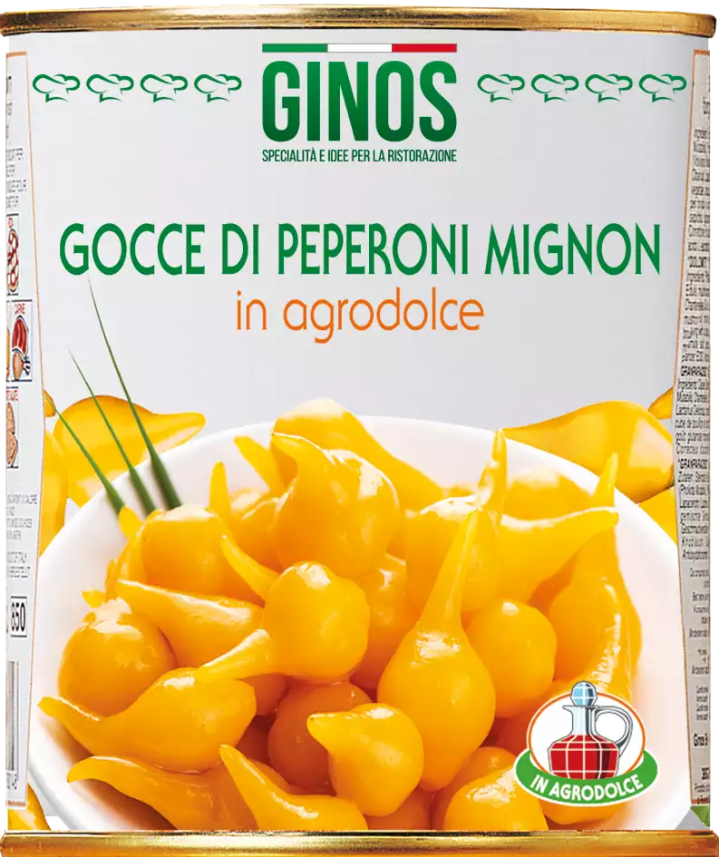 GOCCE DI PEPERONI GIALLI