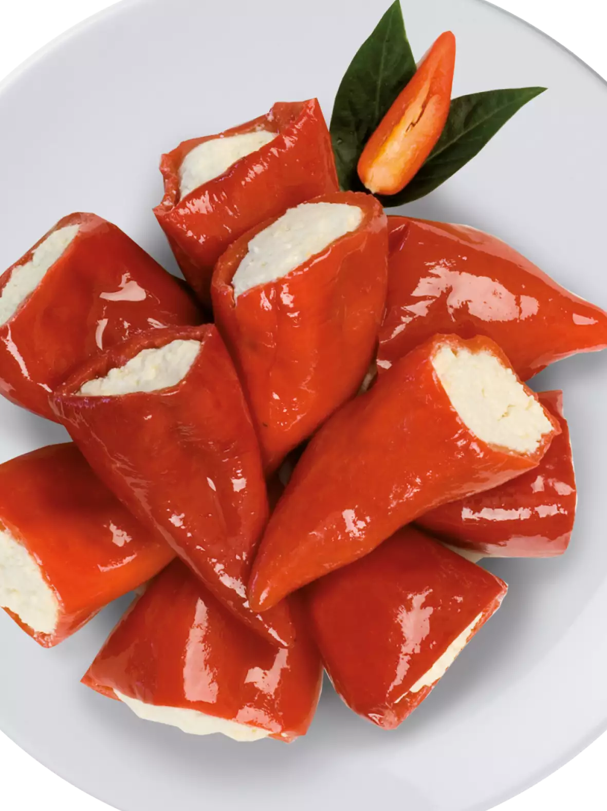 PEPPERS stuffed with cheese