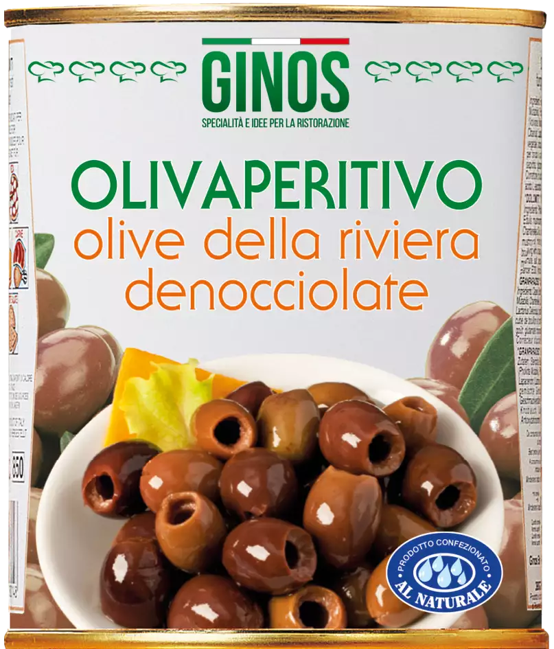 Pitted "Leccino" olives