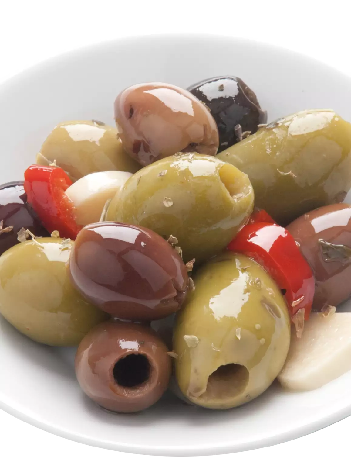 PITTED olives mix