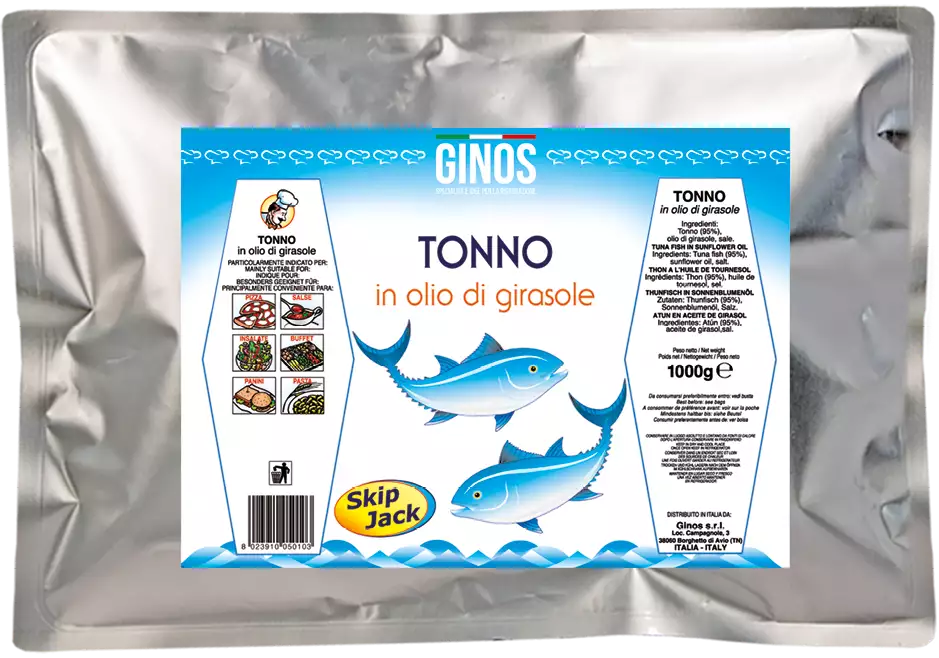 TONNO IN OLIO VARIETÀ SKIP JACK