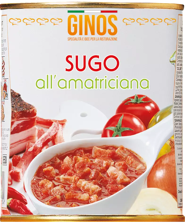 Jugo a la AMATRICIANA