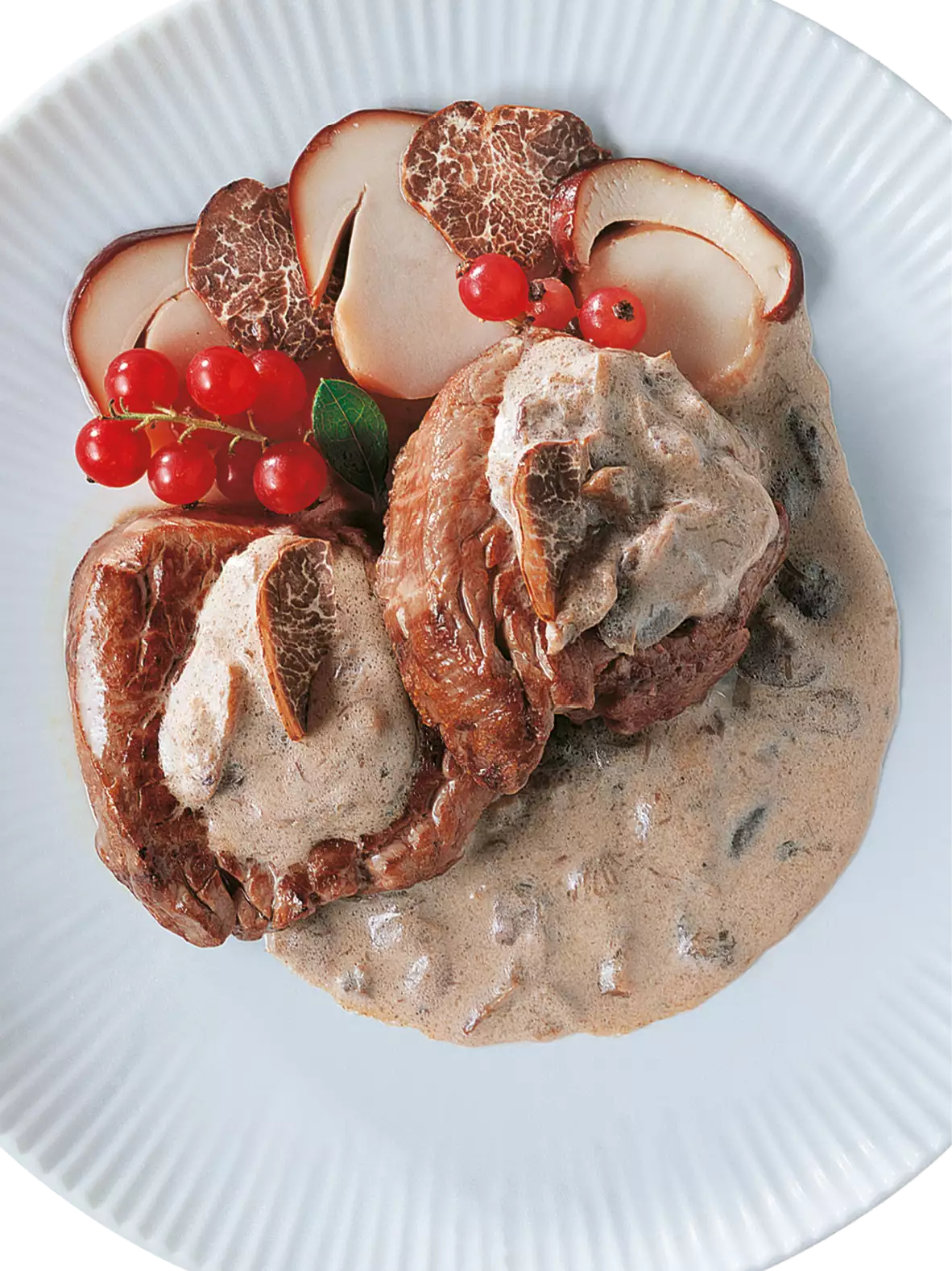 PORCINI MUSHROOMS and TRUFFLES cream