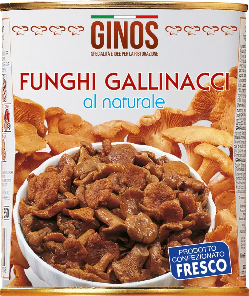 FUNGHI GALLINACCI al naturale