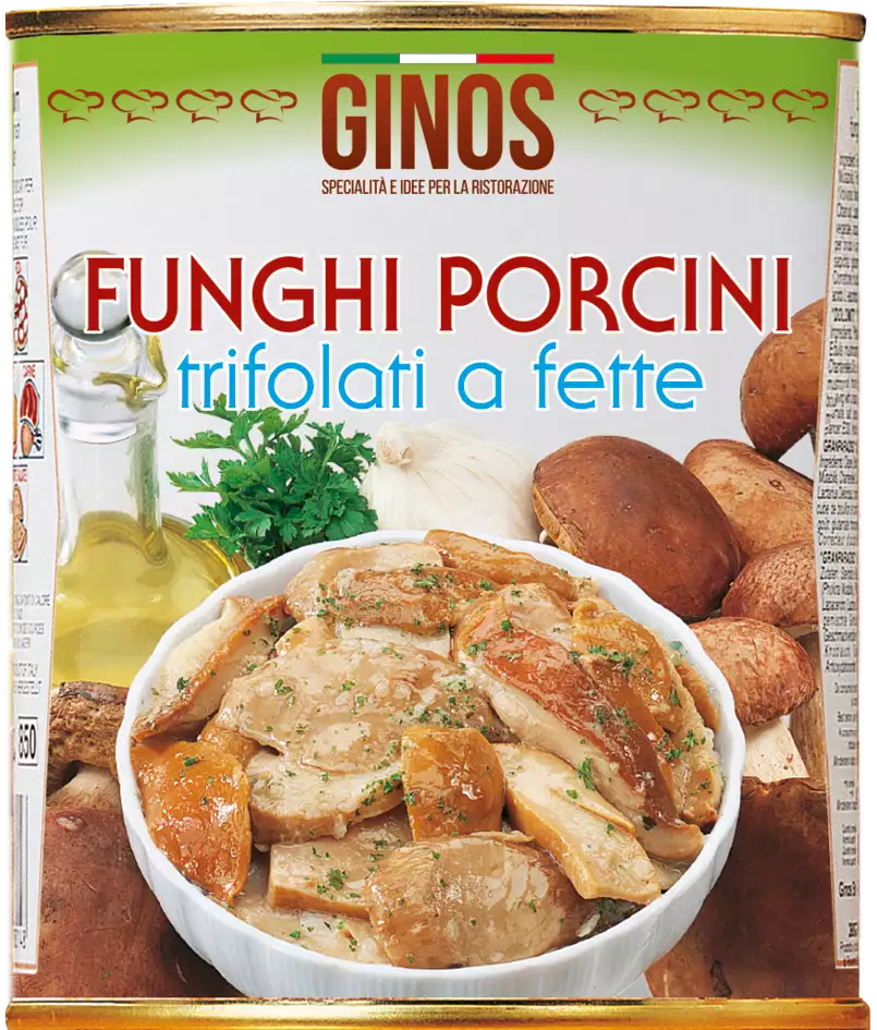 FUNGHI PORCINI TRIFOLATI A FETTE