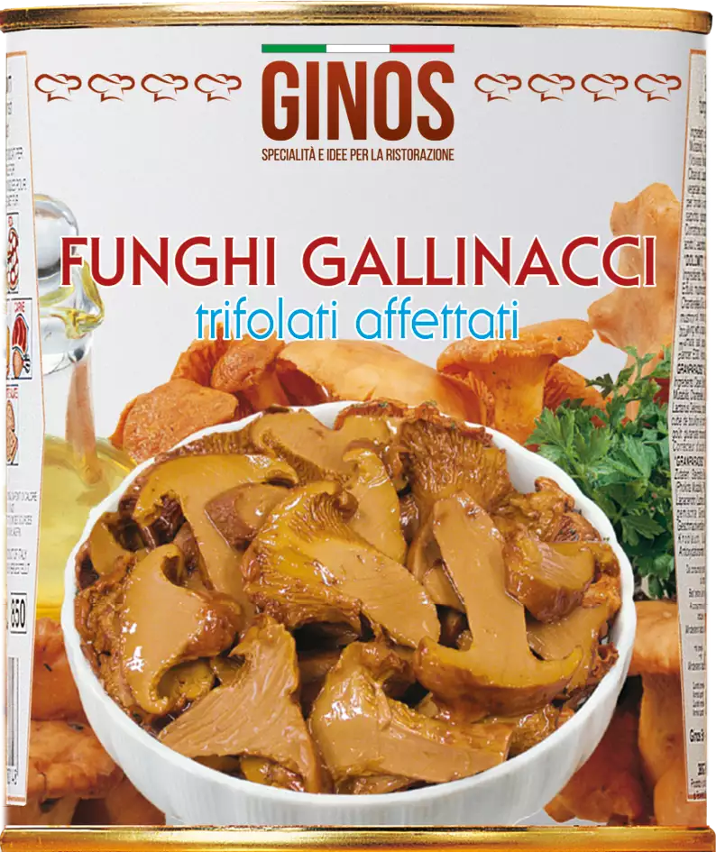 FUNGHI GALLINACCI affettati