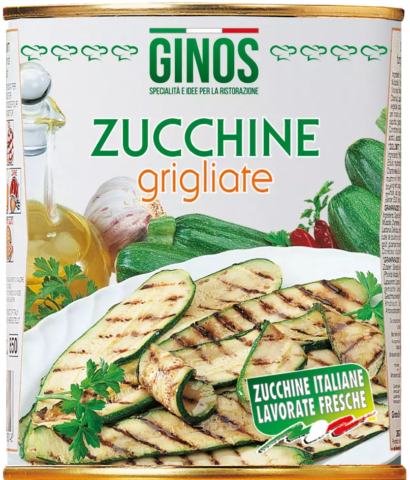 ZUCCHINE grigliate in olio