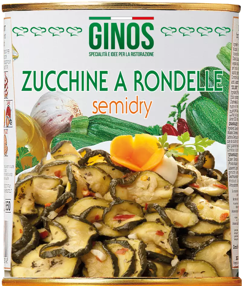 ZUCCHINE a rondelle SEMIDRY