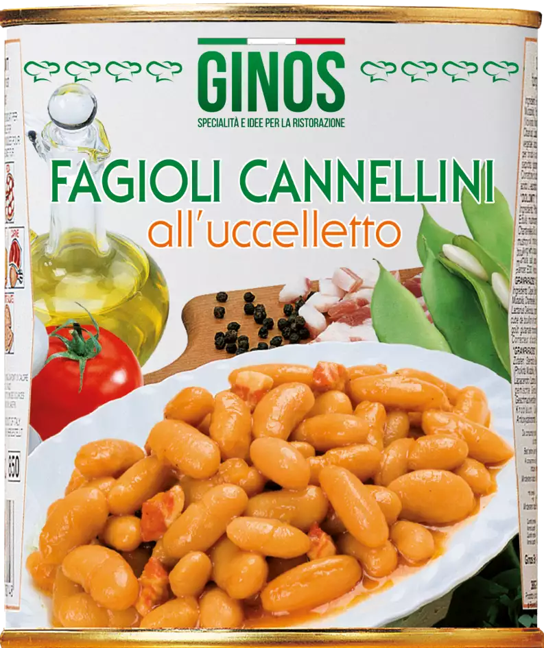 FAGIOLI CANNELLINI all'uccelletto