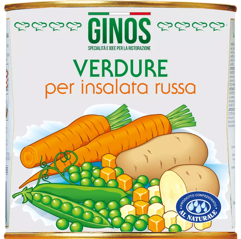 VERDURE PER INSALATA RUSSA