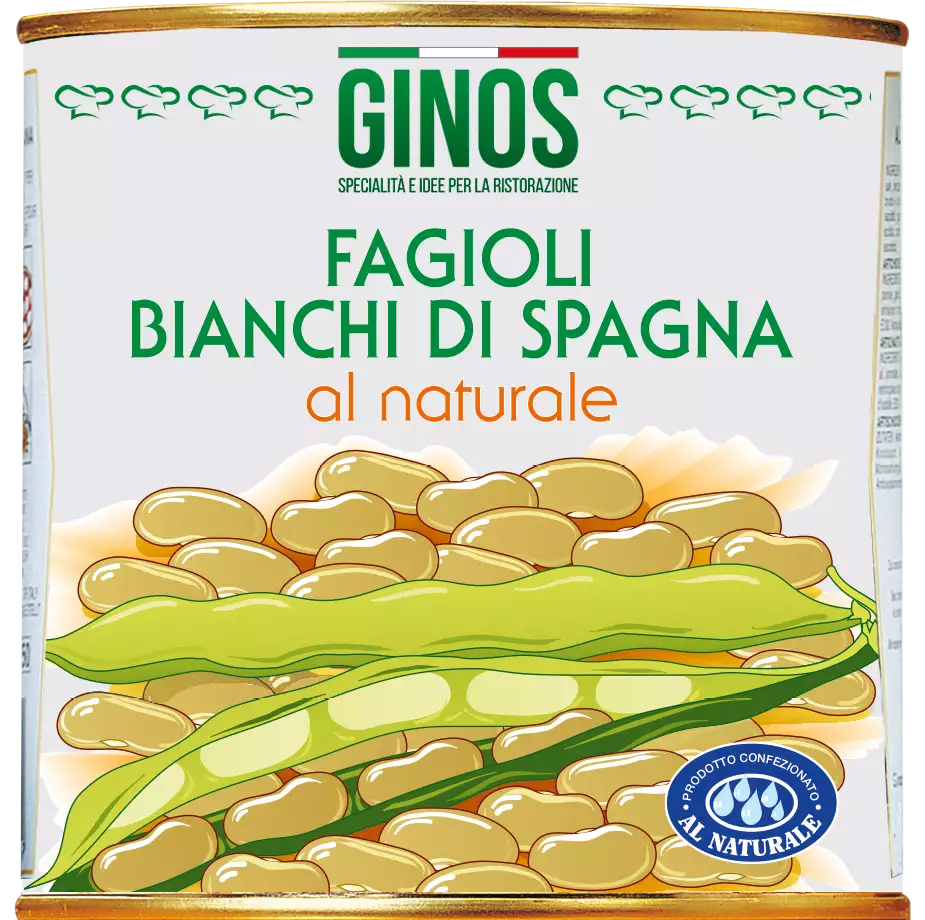 FAGIOLI BIANCHI DI SPAGNA al naturale