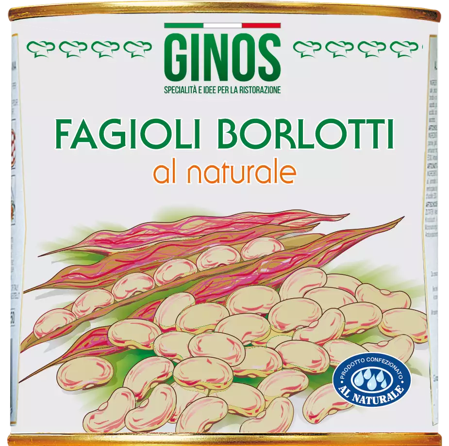 FAGIOLI BORLOTTI al naturale