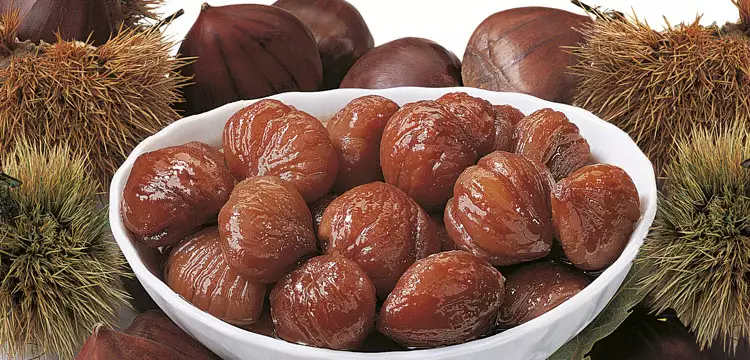 CHESTNUTS with honey