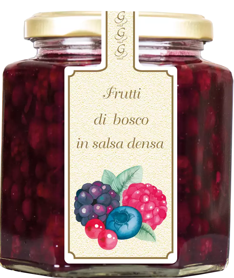 FRUTTI DI BOSCO IN SALSA DENSA