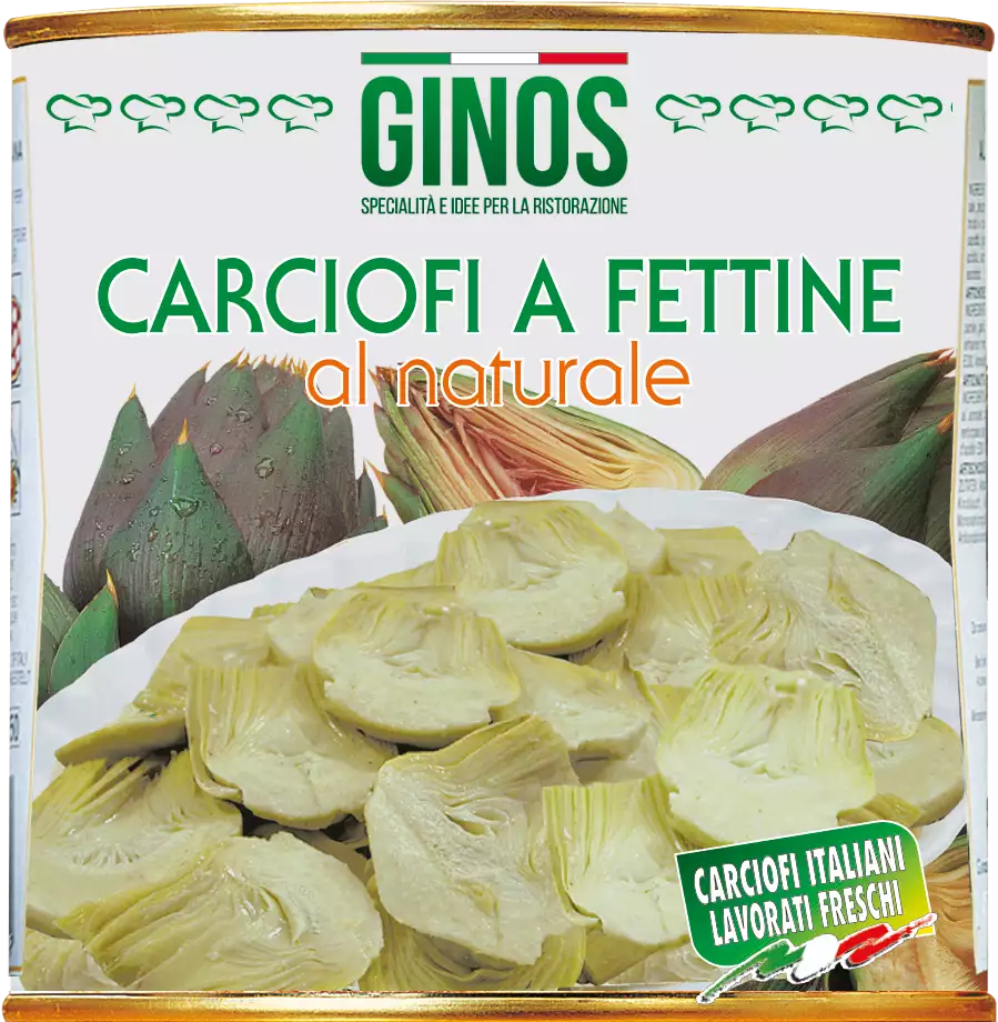 CARCIOFI A FETTINE al naturale