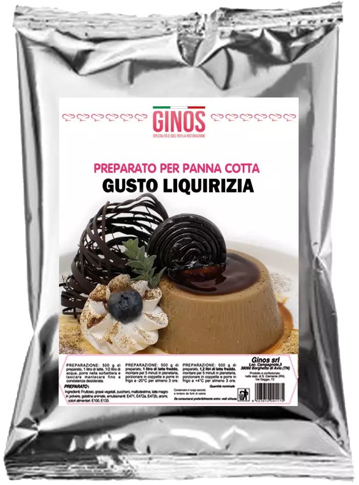 PANNA COTTA GUSTO LIQUIRIZIA